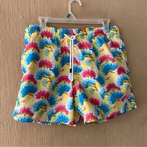 98 Coast Avenue Men’s Swim Trunks shorts large pocket **READ***